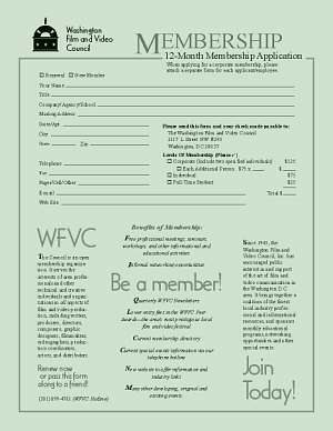 Membership form